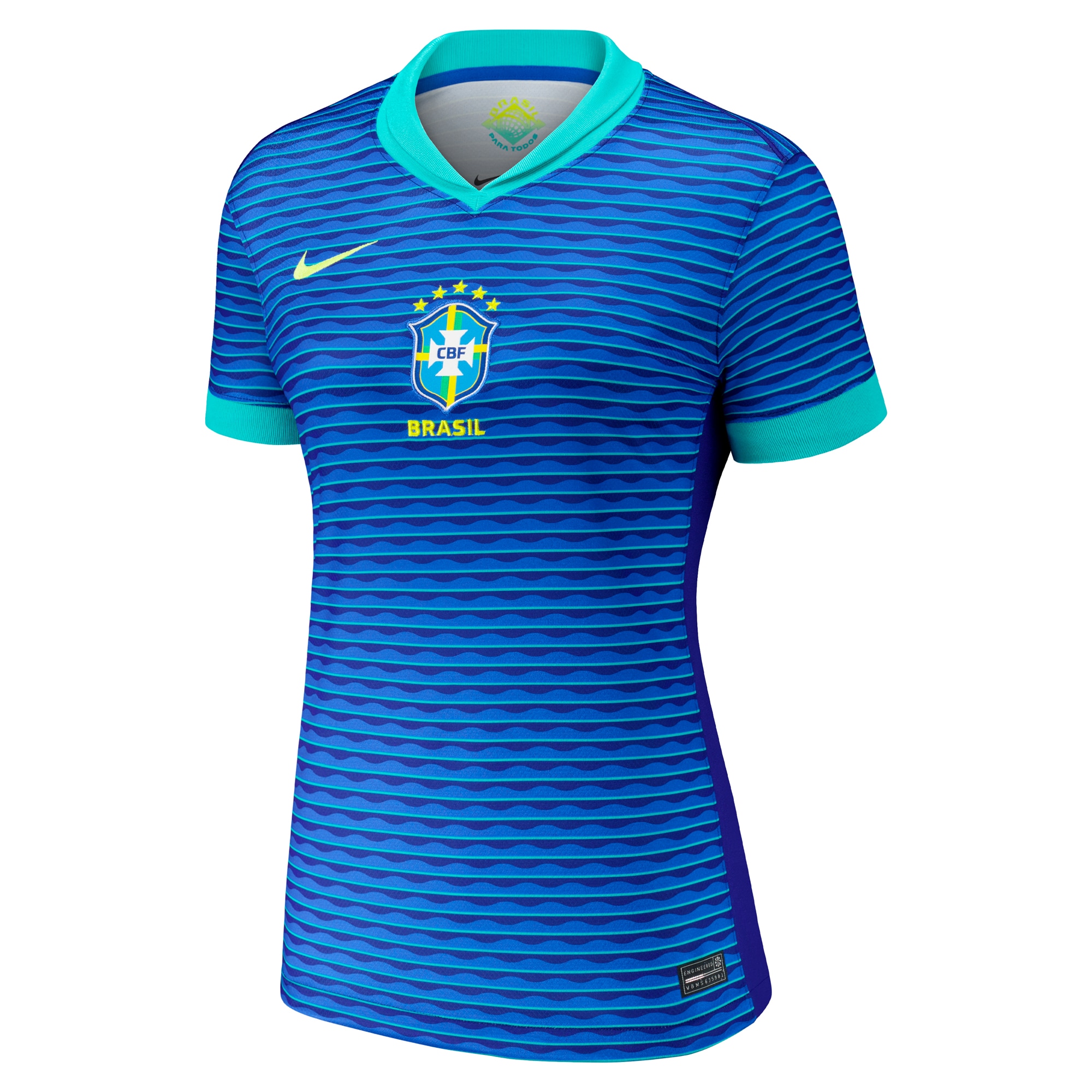 brazil national team nike womens 2024 away stadium replica jersey – blue Collection | Australia Football Jerseys And World Cup Kits