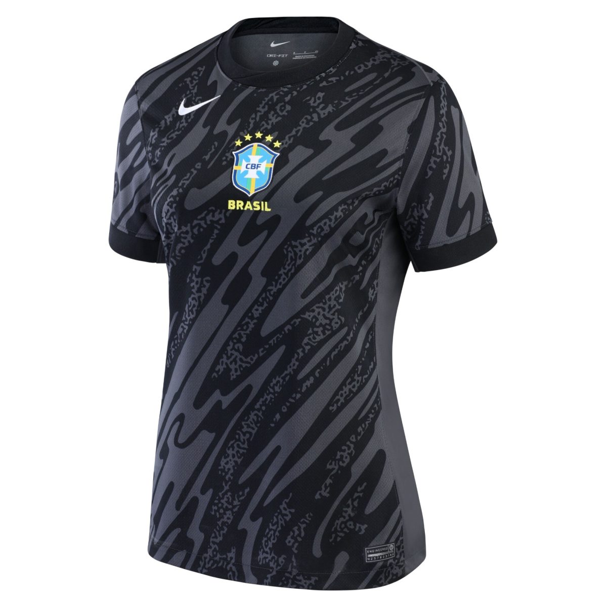 brazil national team nike womens 2024 goalkeeper replica stadium jersey – anthracite Collection | Australia Football Jerseys And World Cup Kits