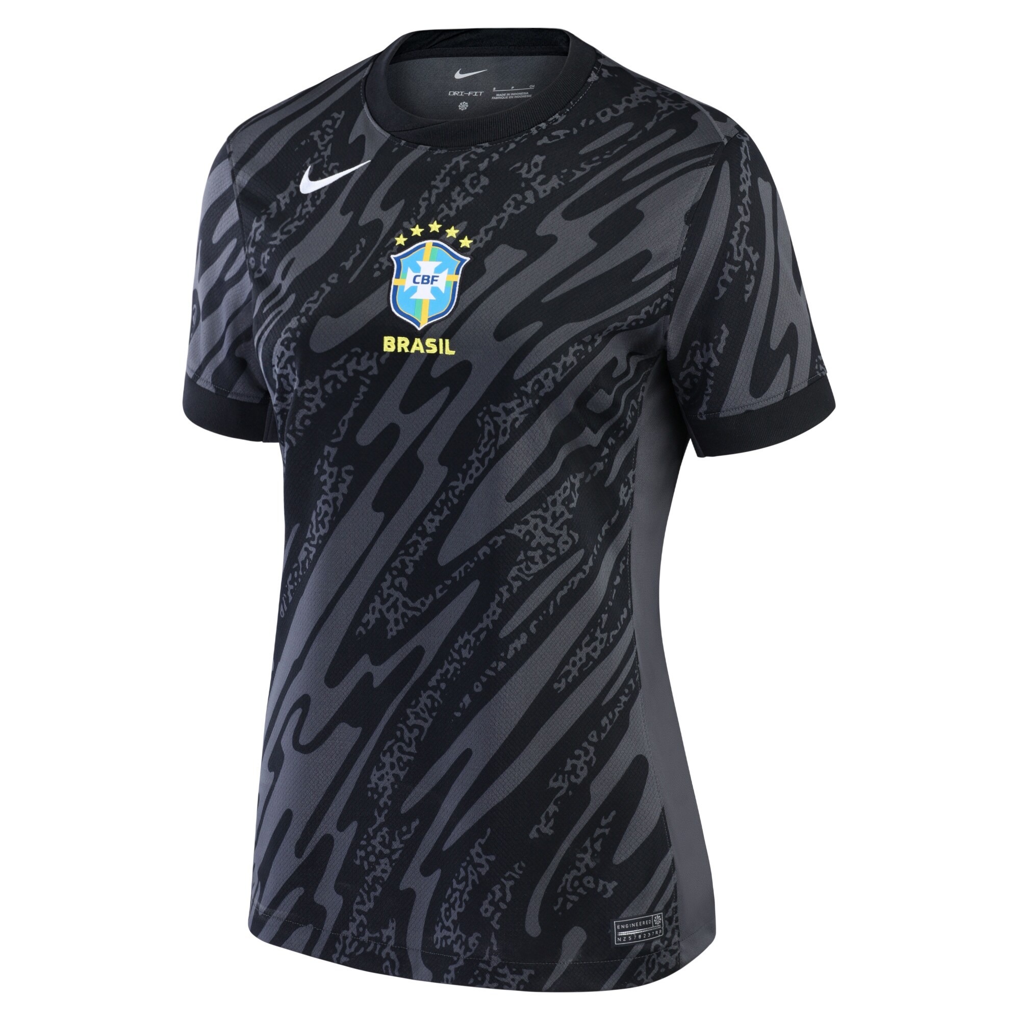 brazil national team nike womens 2024 goalkeeper replica stadium jersey – anthracite Collection | Australia Football Jerseys And World Cup Kits