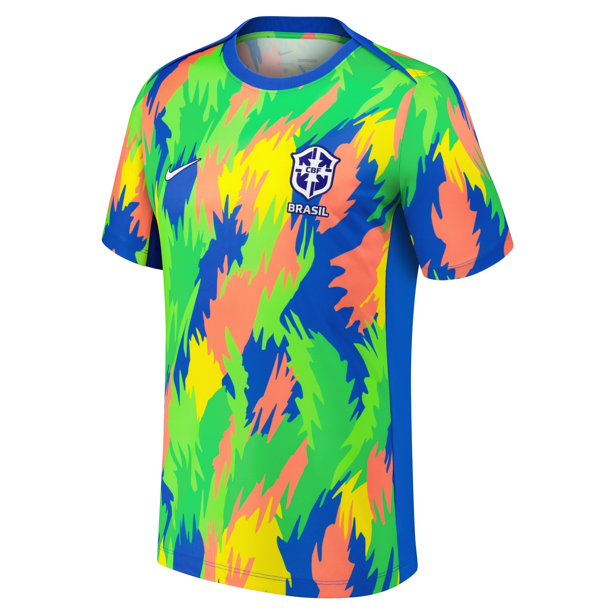 brazil womens national team nike 2025 academy pro pre-match performance top – blue Collection | Australia Football Jerseys And World Cup Kits
