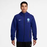 brazil womens national team nike tech fleece full-zip hoodie – royal Collection | Australia Football Jerseys And World Cup Kits