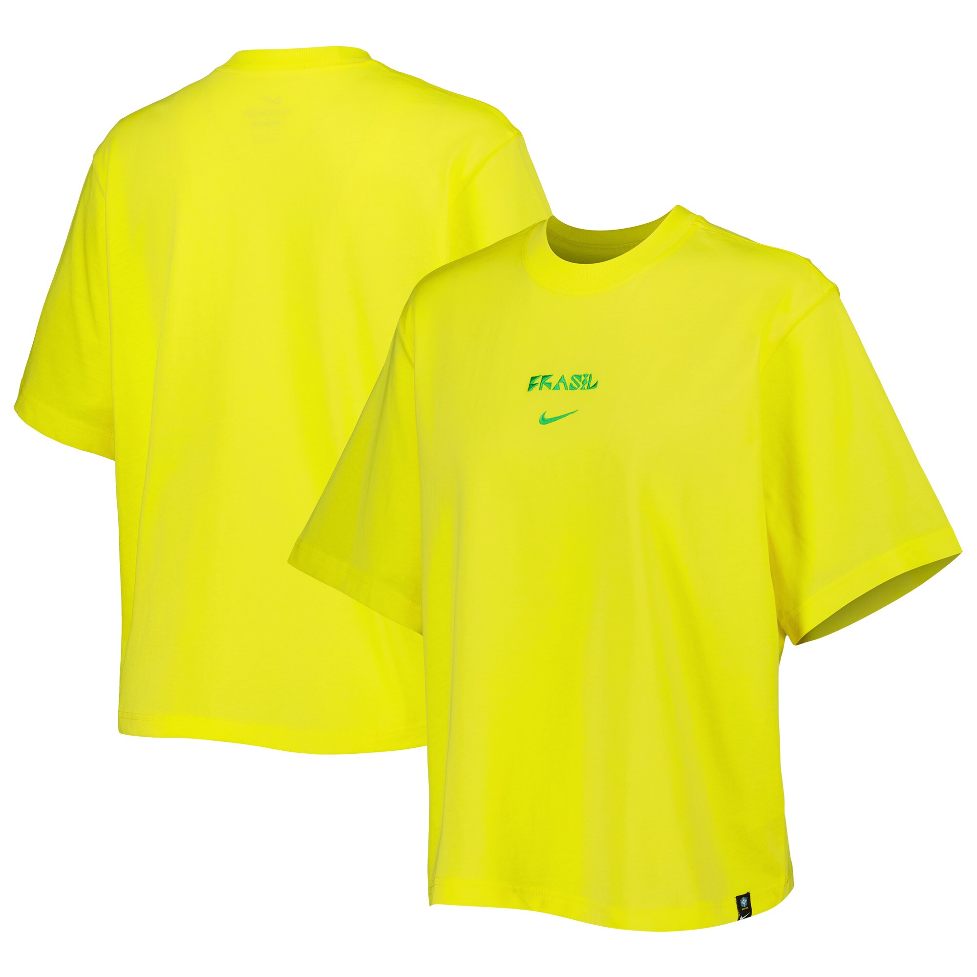 brazil womens national team nike womens fearless top – yellow Collection | Australia Football Jerseys And World Cup Kits