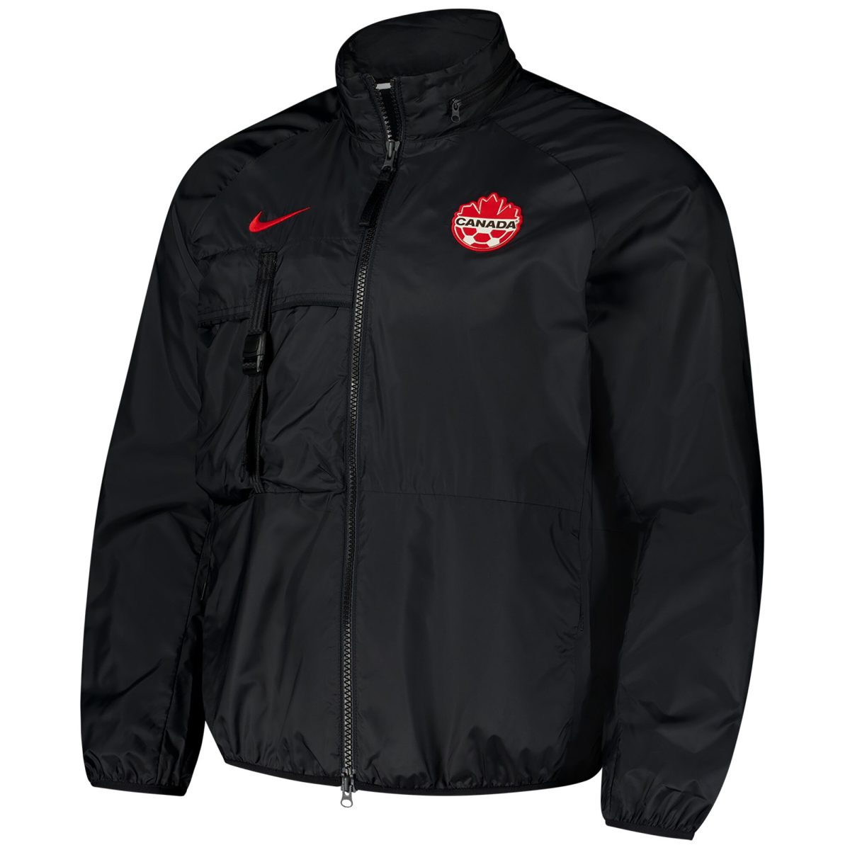 canada soccer nike 2024 halo anthem full-zip jacket – black Collection | Australia Football Jerseys And World Cup Kits