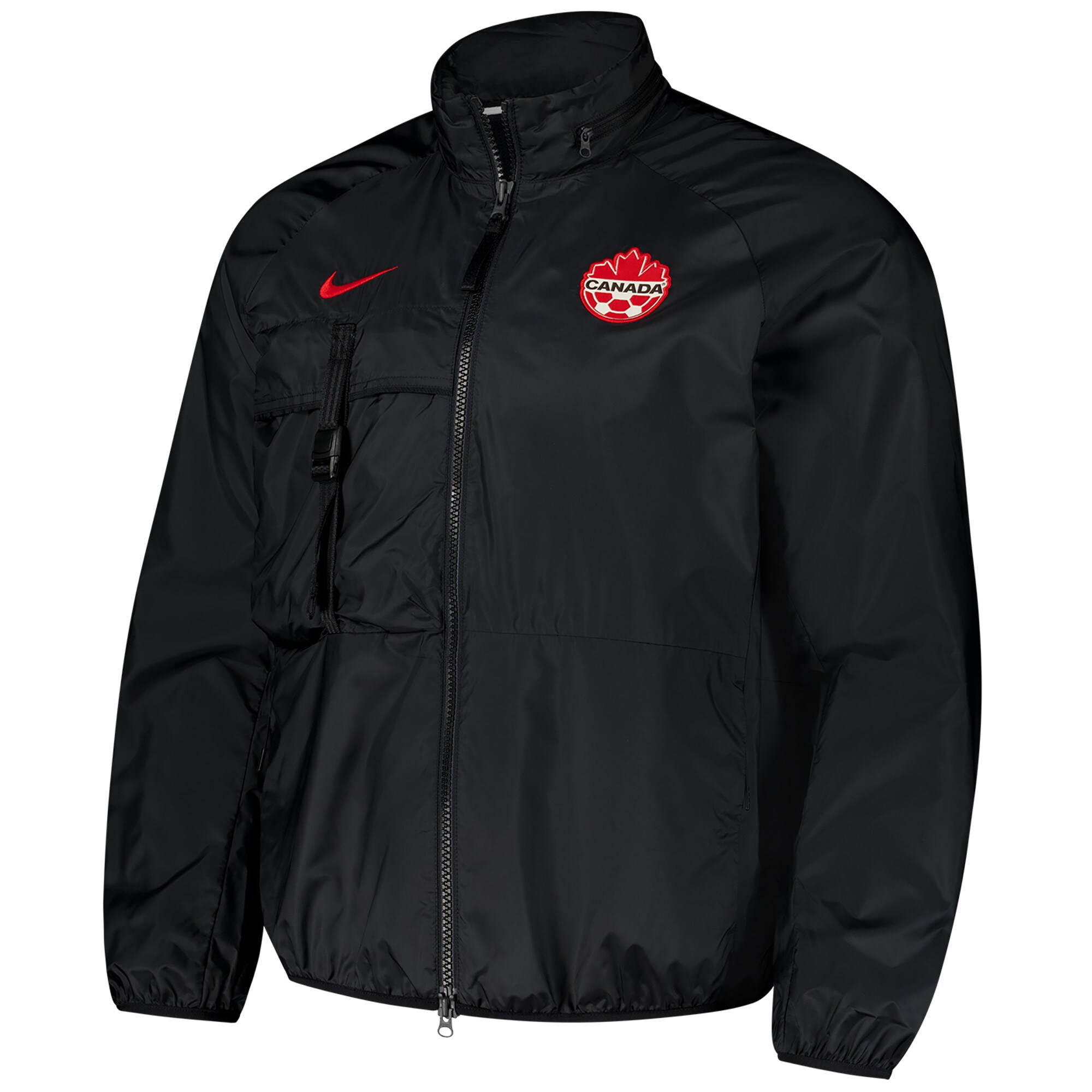 canada soccer nike 2024 halo anthem full-zip jacket – black Collection | Australia Football Jerseys And World Cup Kits