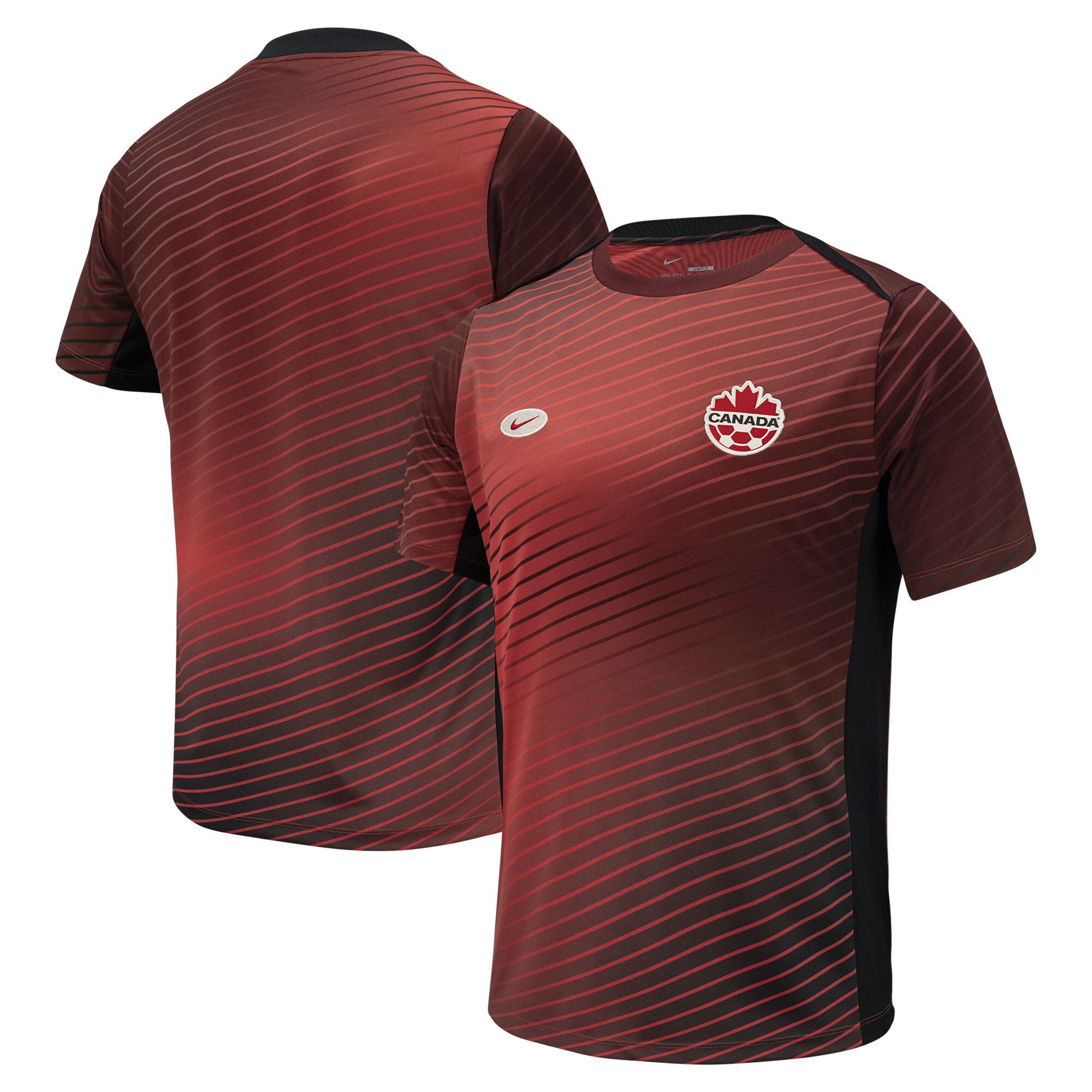 canada soccer nike 2024 pre-match top – red Collection | Australia Football Jerseys And World Cup Kits