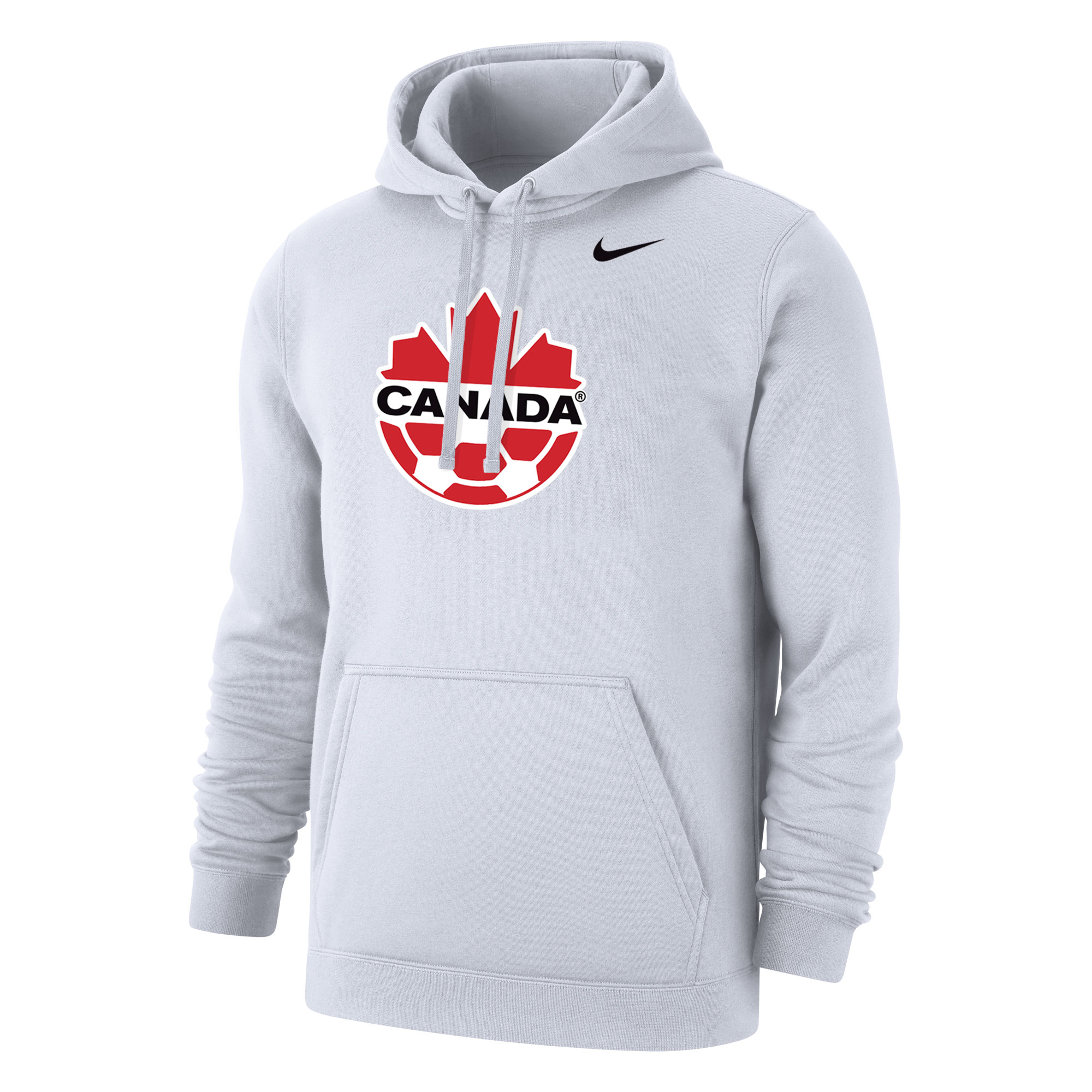 canada soccer nike club primary pullover hoodie – white Collection | Australia Football Jerseys And World Cup Kits