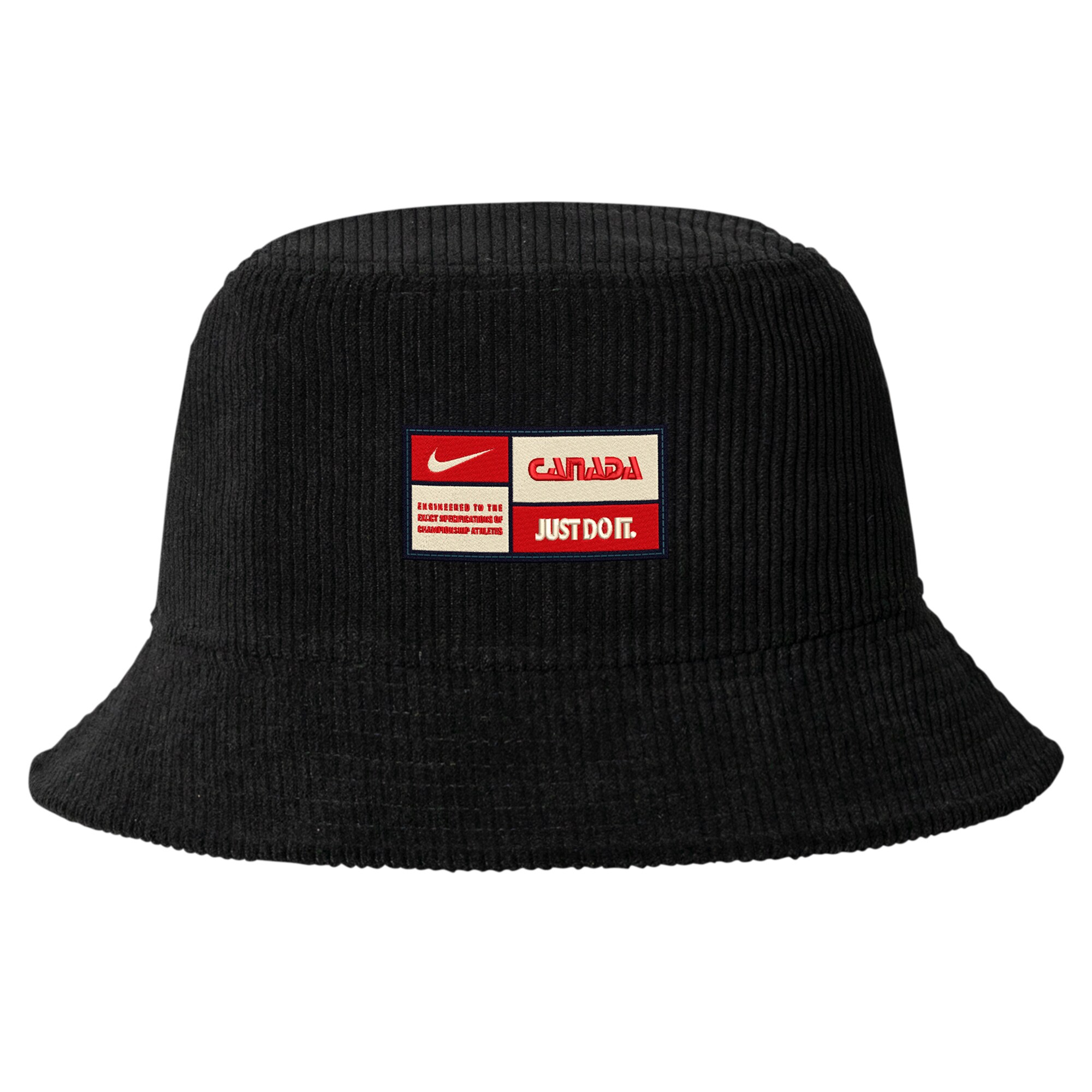 canada soccer nike corduroy bucket hat – black Collection | Australia Football Jerseys And World Cup Kits