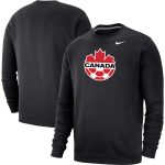 canada soccer nike fleece pullover sweatshirt – black Collection | Australia Football Jerseys And World Cup Kits
