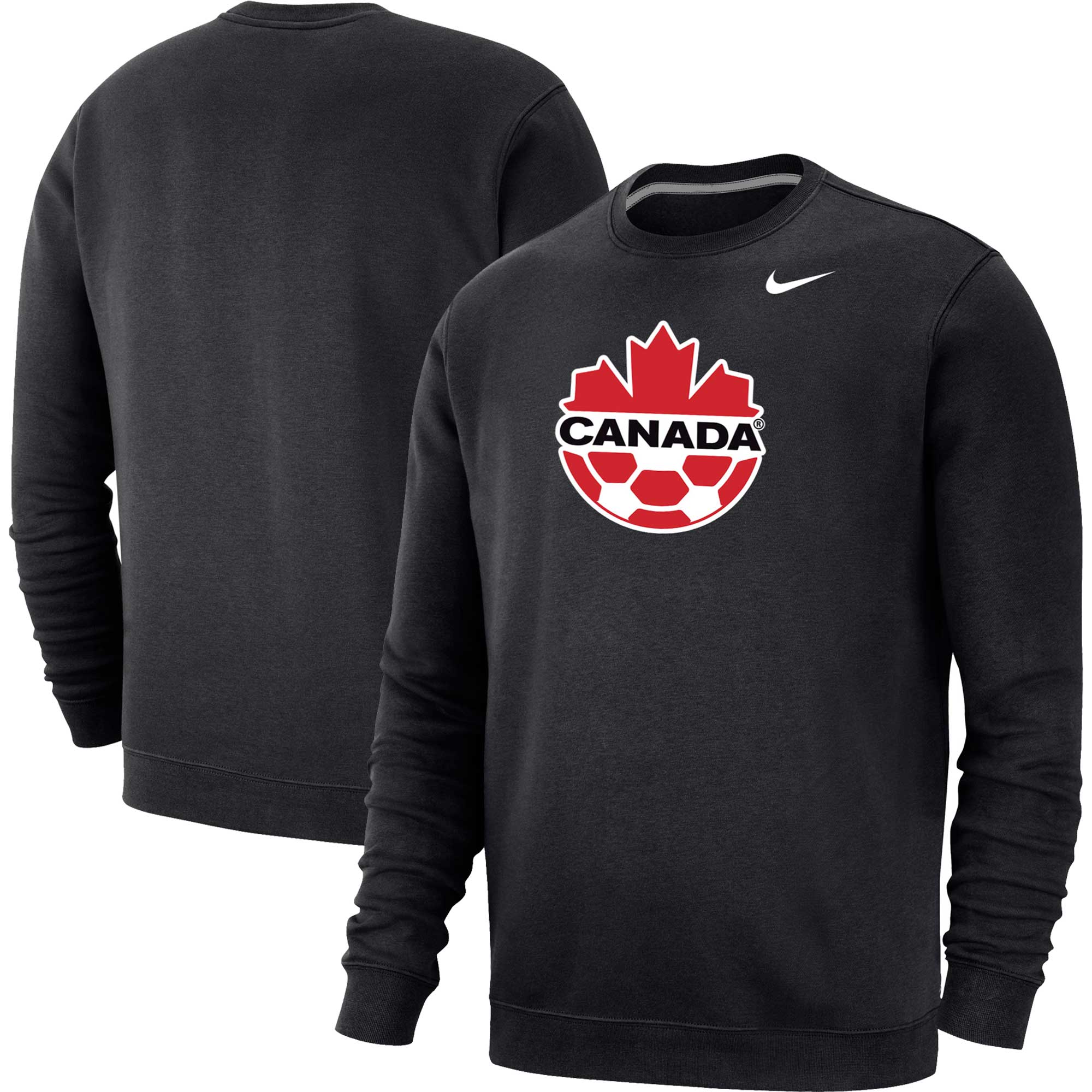 canada soccer nike fleece pullover sweatshirt – black Collection | Australia Football Jerseys And World Cup Kits