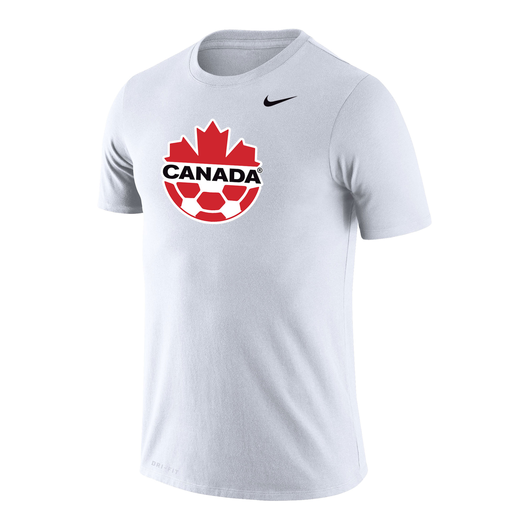 canada soccer nike primary logo legend performance t-shirt – white Collection | Australia Football Jerseys And World Cup Kits