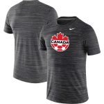 canada soccer nike primary logo velocity legend performance t-shirt – black Collection | Australia Football Jerseys And World Cup Kits