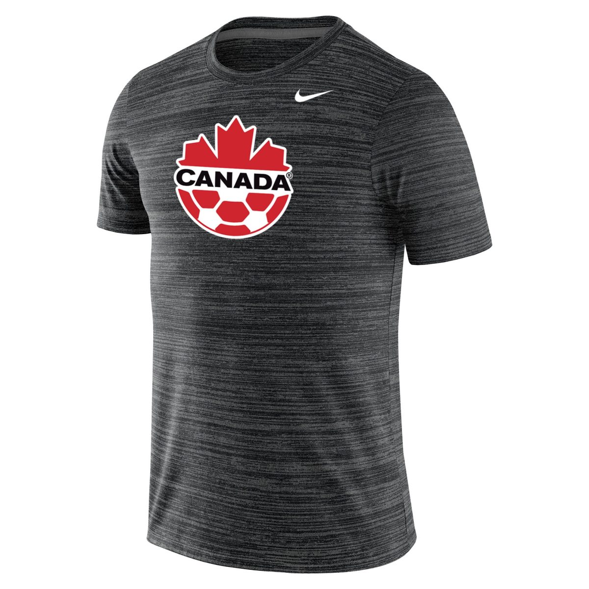 canada soccer nike primary logo velocity legend performance t-shirt – black Collection | Australia Football Jerseys And World Cup Kits