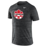 canada soccer nike primary logo velocity legend performance t-shirt – black Collection | Australia Football Jerseys And World Cup Kits