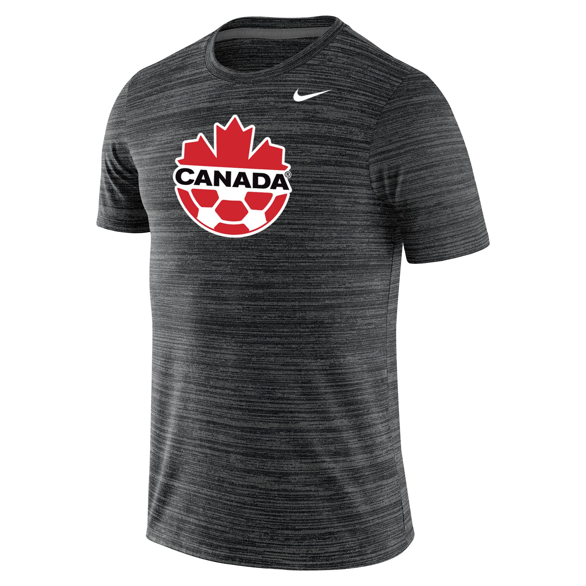 canada soccer nike primary logo velocity legend performance t-shirt – black Collection | Australia Football Jerseys And World Cup Kits