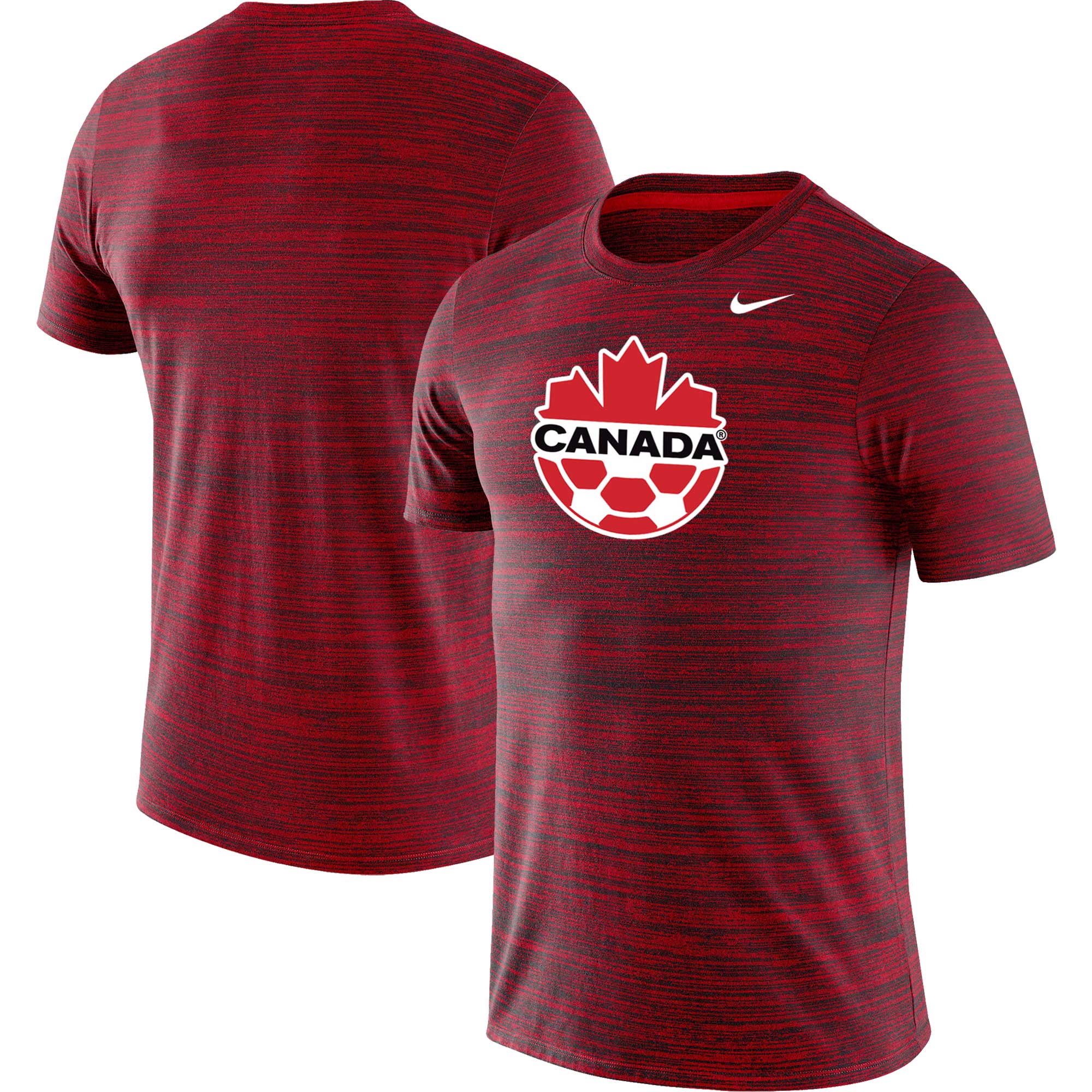 canada soccer nike primary logo velocity legend performance t-shirt – red Collection | Australia Football Jerseys And World Cup Kits