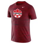canada soccer nike primary logo velocity legend performance t-shirt – red Collection | Australia Football Jerseys And World Cup Kits
