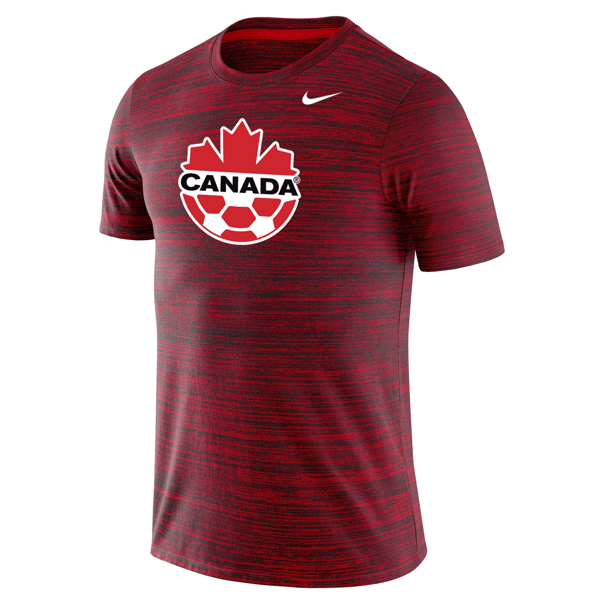 canada soccer nike primary logo velocity legend performance t-shirt – red Collection | Australia Football Jerseys And World Cup Kits