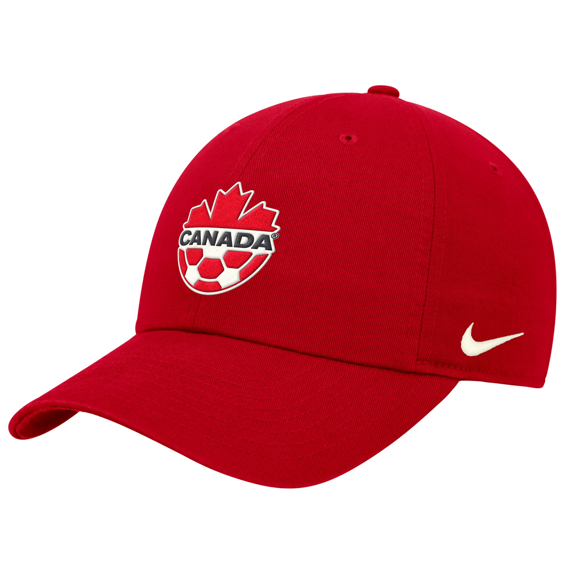 canada soccer nike unisex club adjustable hat – red Collection | Australia Football Jerseys And World Cup Kits