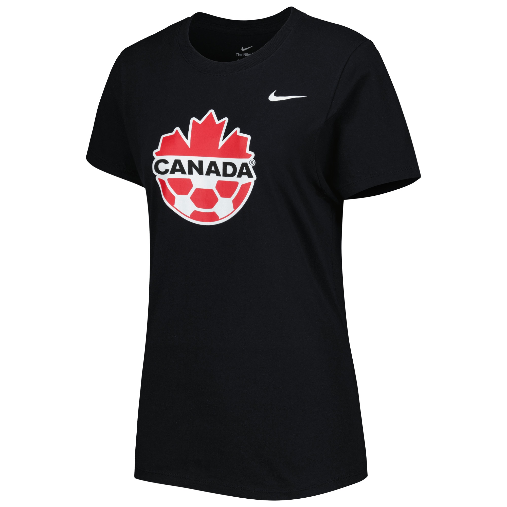 canada soccer nike womens club crest t-shirt – black Collection | Australia Football Jerseys And World Cup Kits
