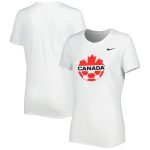 canada soccer nike womens legend performance t-shirt – white Collection | Australia Football Jerseys And World Cup Kits