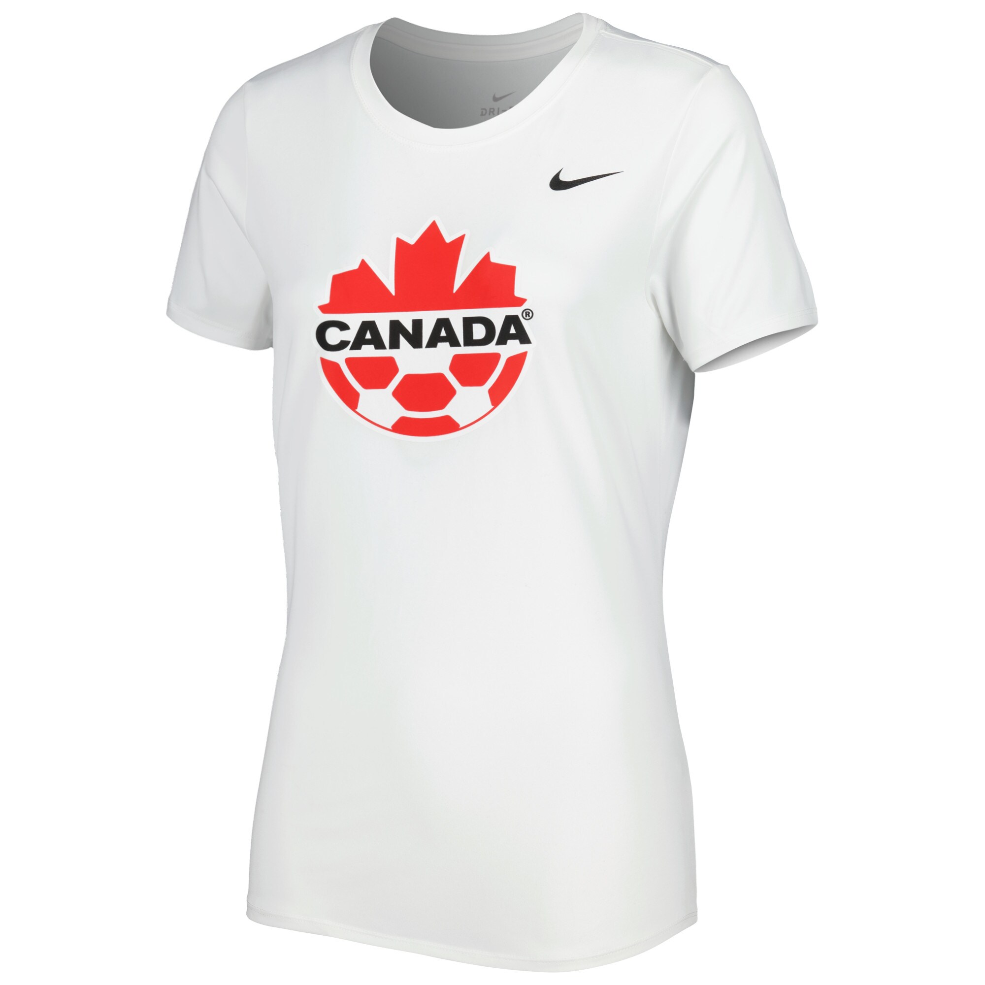 canada soccer nike womens legend performance t-shirt – white Collection | Australia Football Jerseys And World Cup Kits