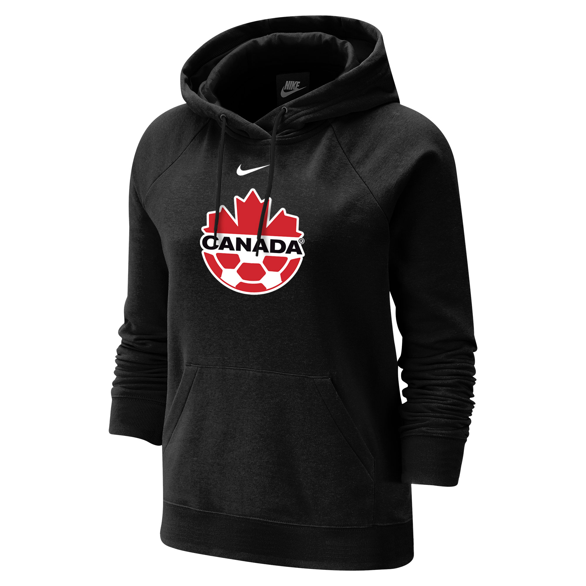 canada soccer nike womens varsity raglan tri-blend pullover hoodie – black Collection | Australia Football Jerseys And World Cup Kits