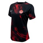 canada womens national team nike womens 2023 pre-match training jersey – black Collection | Australia Football Jerseys And World Cup Kits