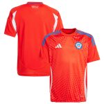 chile national team adidas youth 2024 home replica jersey – red Collection | Australia Football Jerseys And World Cup Kits