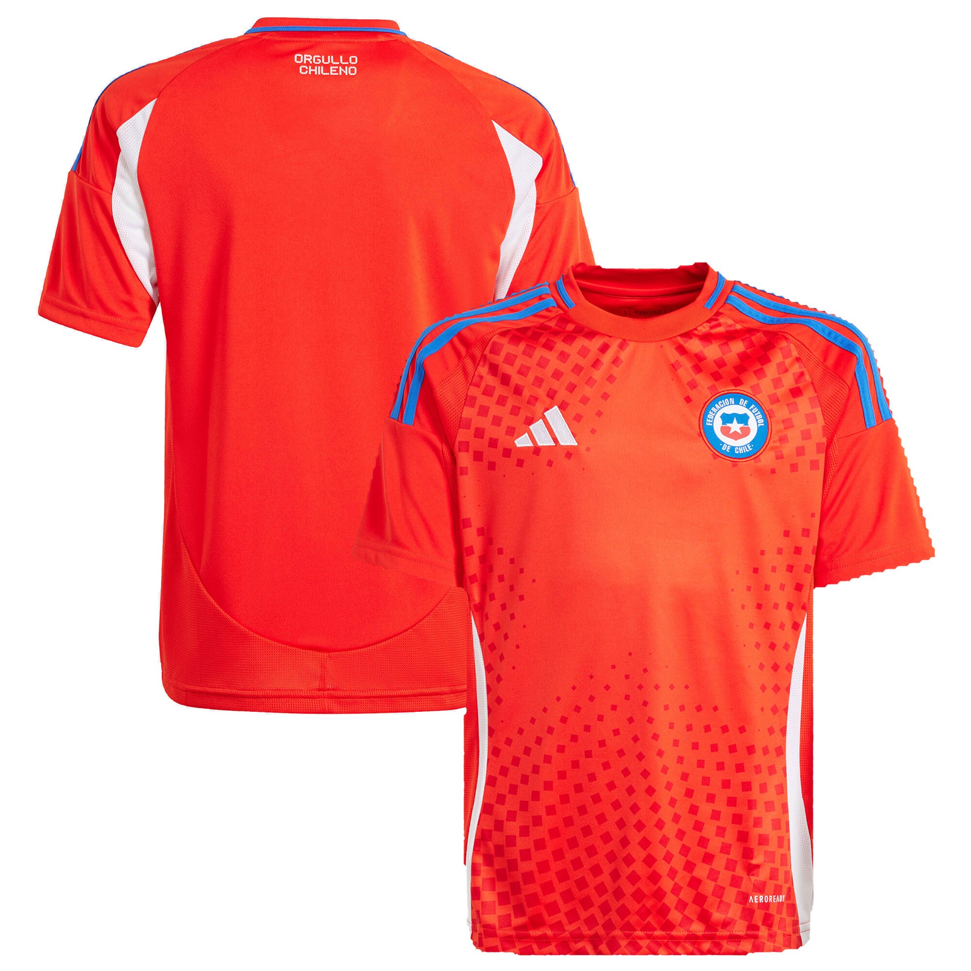chile national team adidas youth 2024 home replica jersey – red Collection | Australia Football Jerseys And World Cup Kits