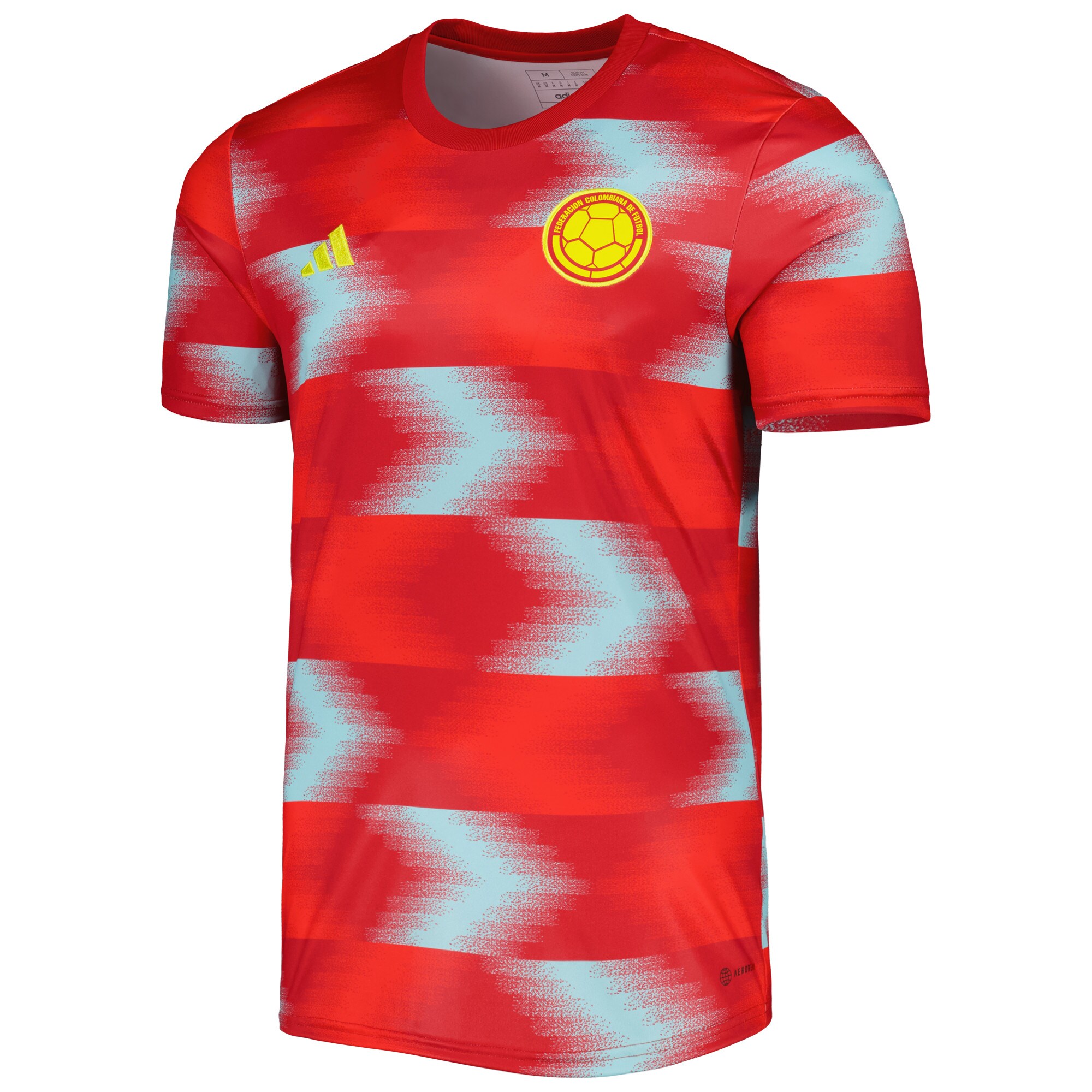 colombia national team adidas 2022 pre-match top – red Collection | Australia Football Jerseys And World Cup Kits