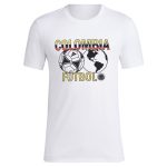 colombia national team adidas around the world t-shirt – white Collection | Australia Football Jerseys And World Cup Kits
