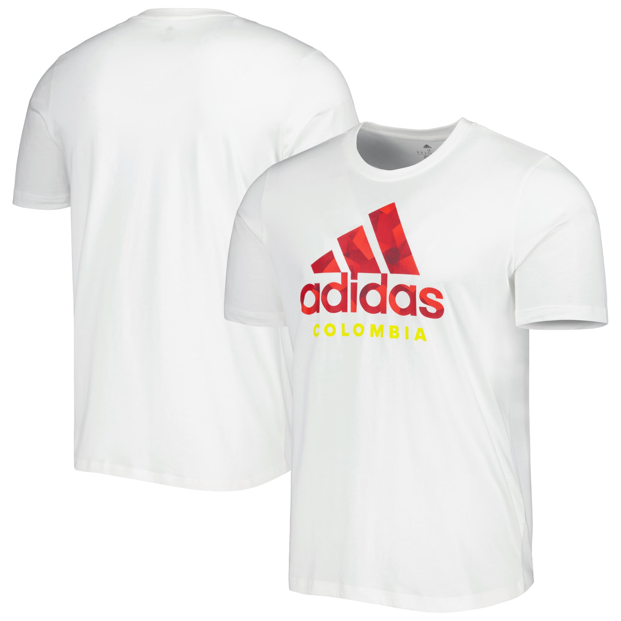 colombia national team adidas dna graphic t-shirt – white Collection | Australia Football Jerseys And World Cup Kits