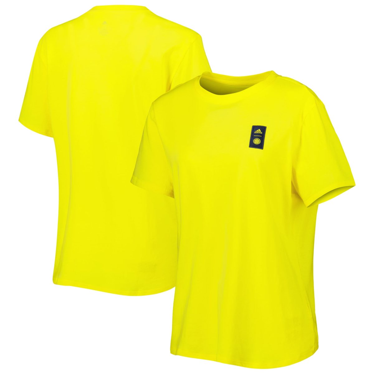 colombia national team adidas womens dna t-shirt – yellow Collection | Australia Football Jerseys And World Cup Kits