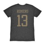 cristian romero argentina national team 1863fc player vintage tri-blend t-shirt – black Collection | Australia Football Jerseys And World Cup Kits