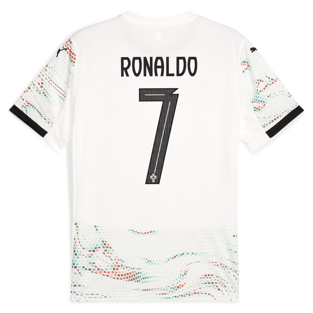 cristiano ronaldo portugal national team puma 2025 away replica jersey – white Collection | Australia Football Jerseys And World Cup Kits