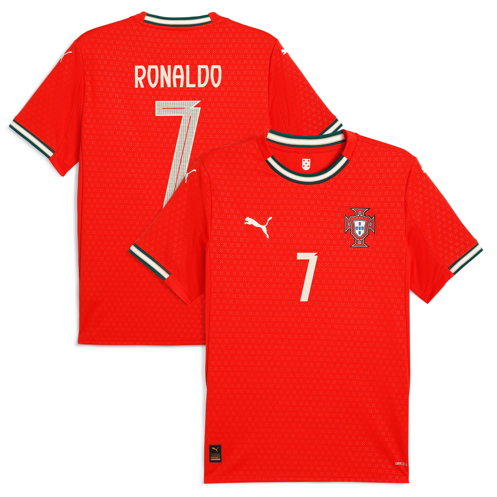 cristiano ronaldo portugal national team puma 2025 home replica jersey – red Collection | Australia Football Jerseys And World Cup Kits