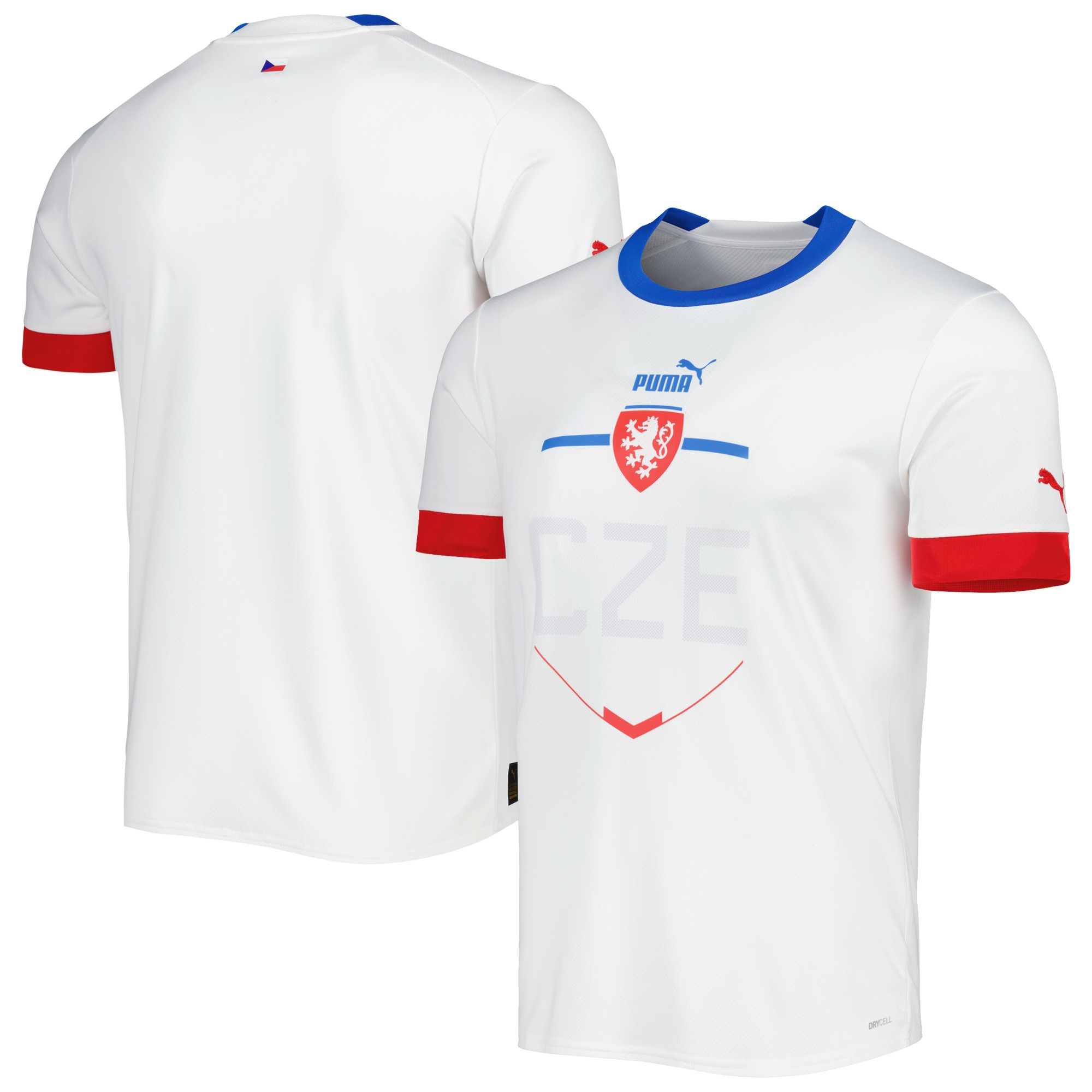 czech republic national team puma 202223 away replica jersey – white Collection | Australia Football Jerseys And World Cup Kits