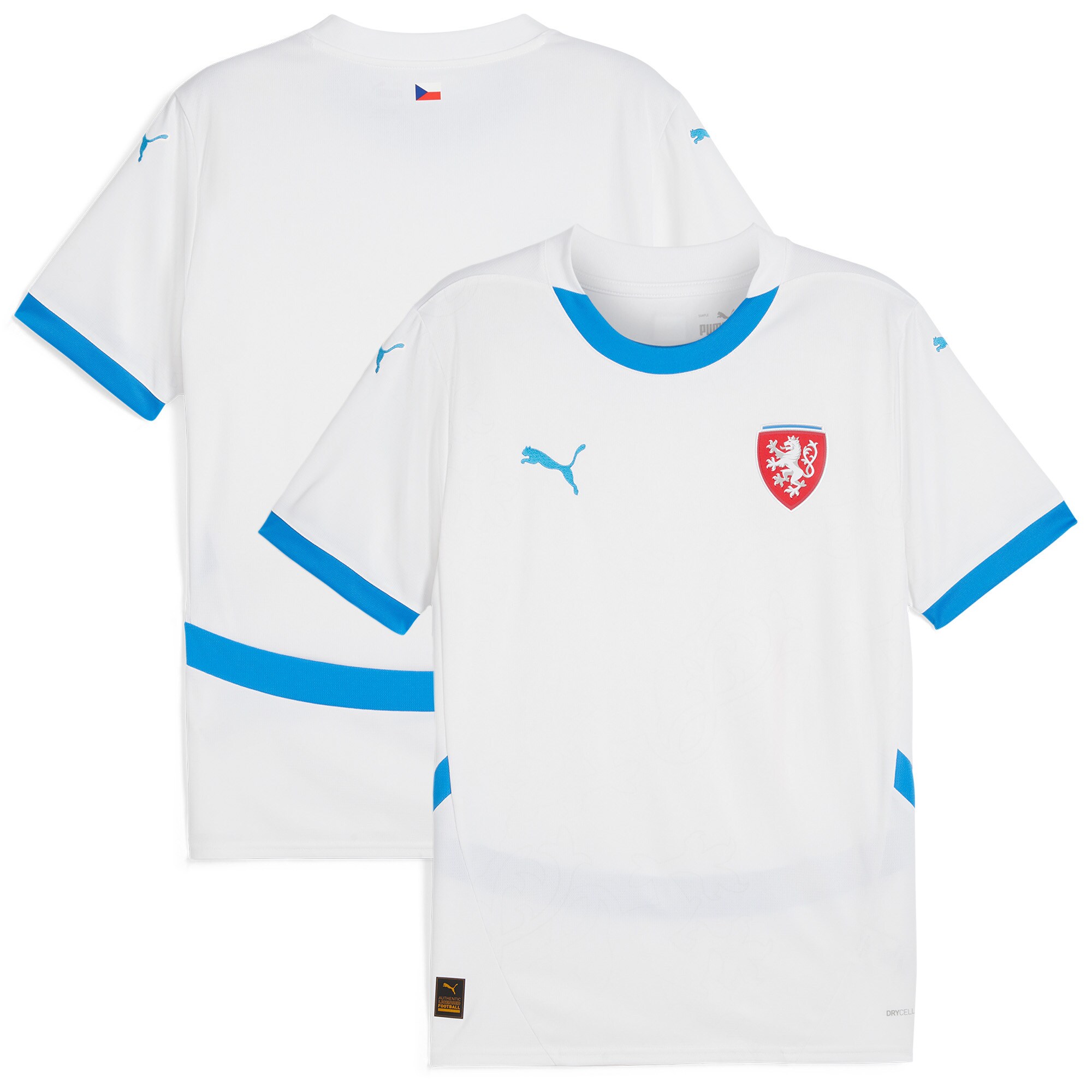 czech republic national team puma 2024 away replica jersey – white Collection | Australia Football Jerseys And World Cup Kits