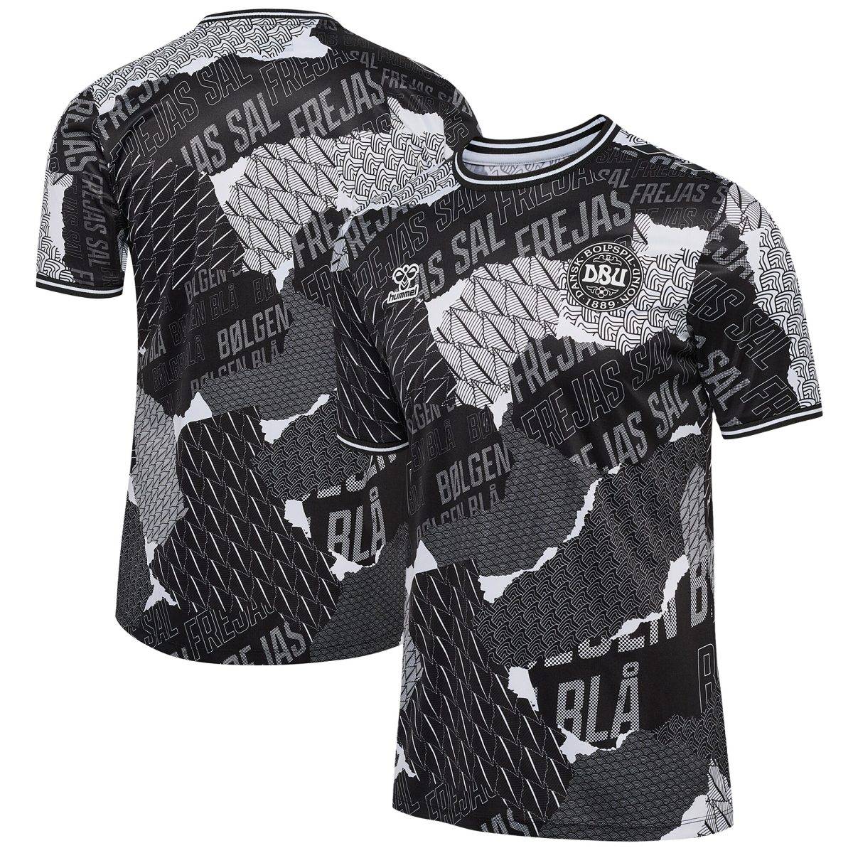 denmark national team 2024 pre-match top – black Collection | Australia Football Jerseys And World Cup Kits