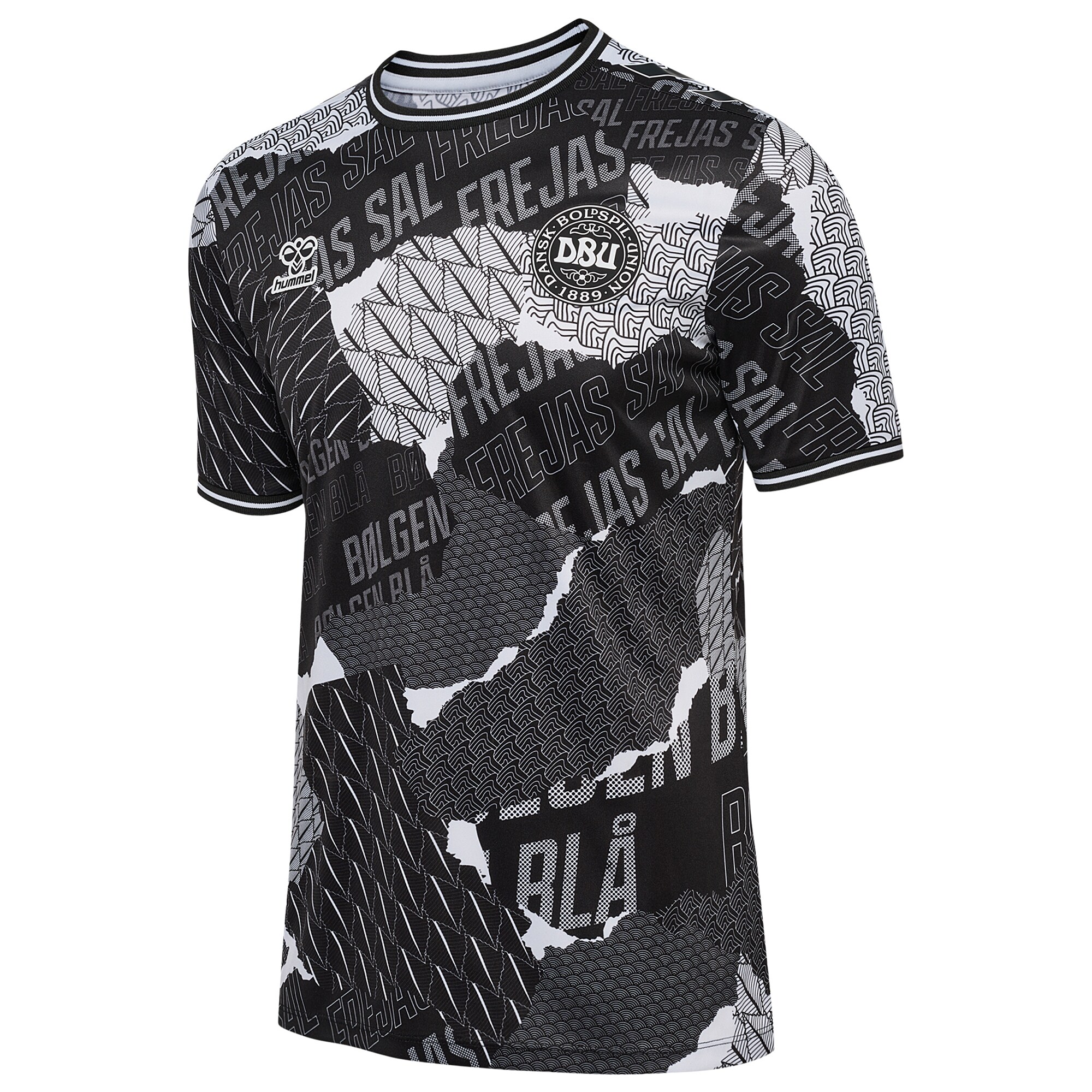 denmark national team 2024 pre-match top – black Collection | Australia Football Jerseys And World Cup Kits