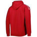 denmark national team fan raglan pullover hoodie – red Collection | Australia Football Jerseys And World Cup Kits
