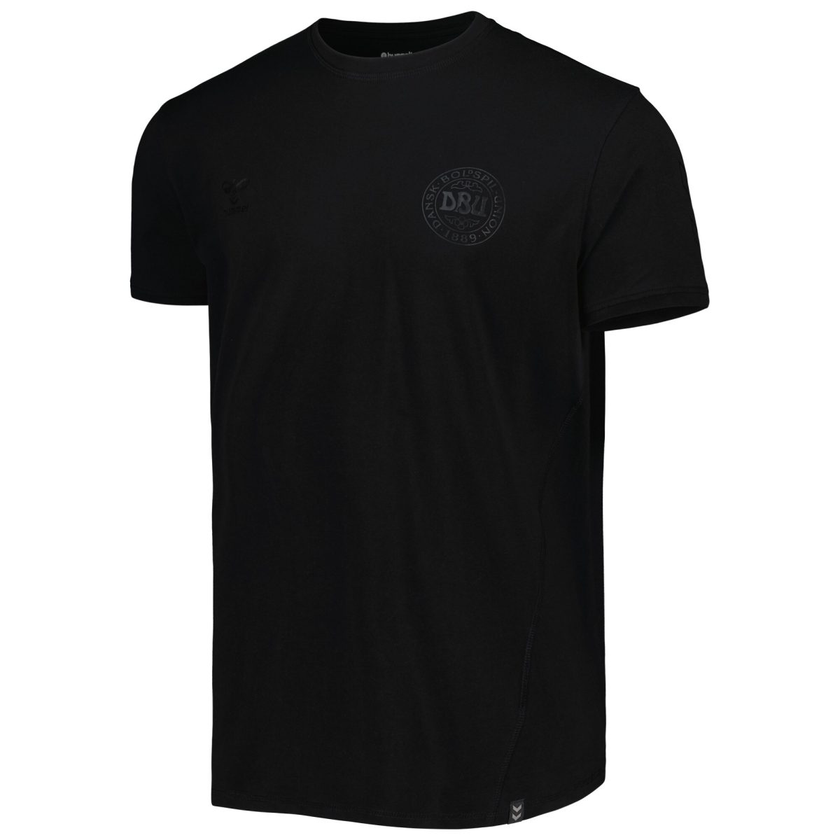 denmark national team fan travel t-shirt – black Collection | Australia Football Jerseys And World Cup Kits