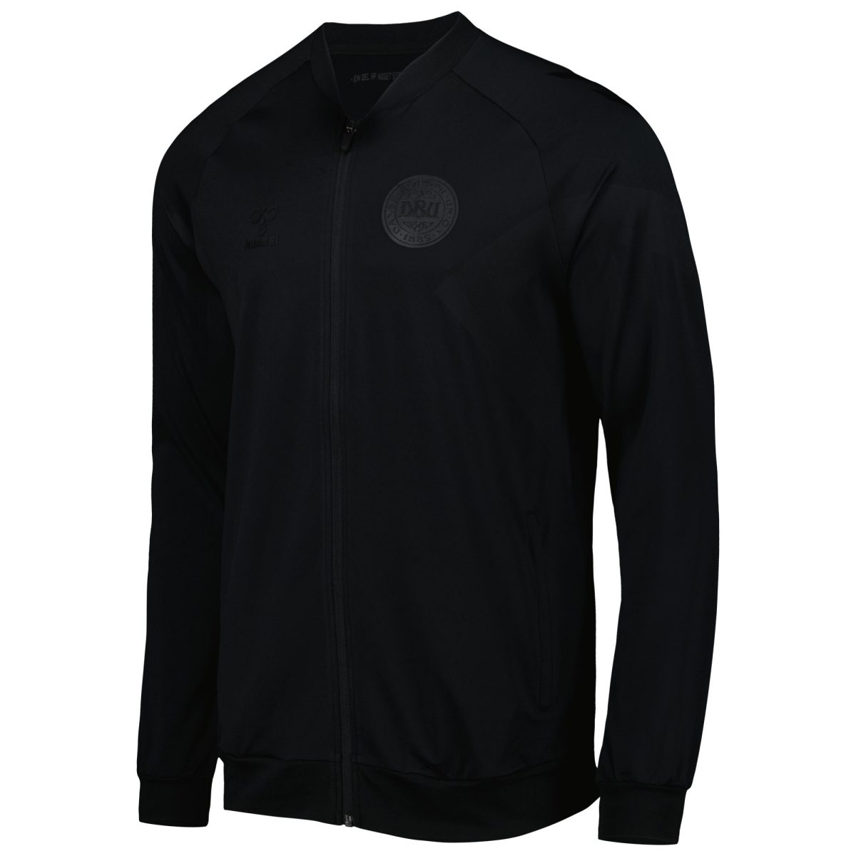 denmark national team hummel line up raglan full-zip jacket – black Collection | Australia Football Jerseys And World Cup Kits