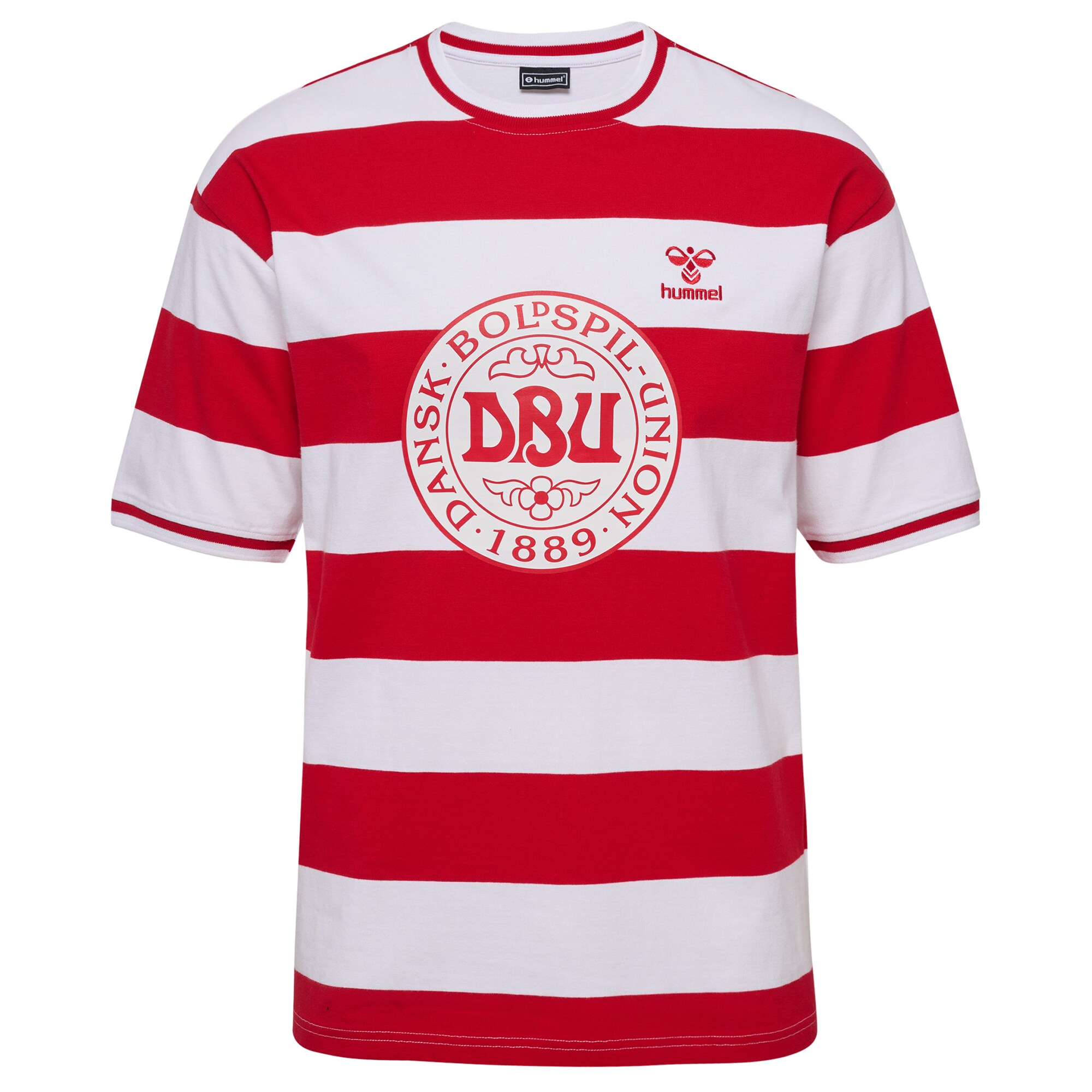 denmark national team striped t-shirt – red Collection | Australia Football Jerseys And World Cup Kits