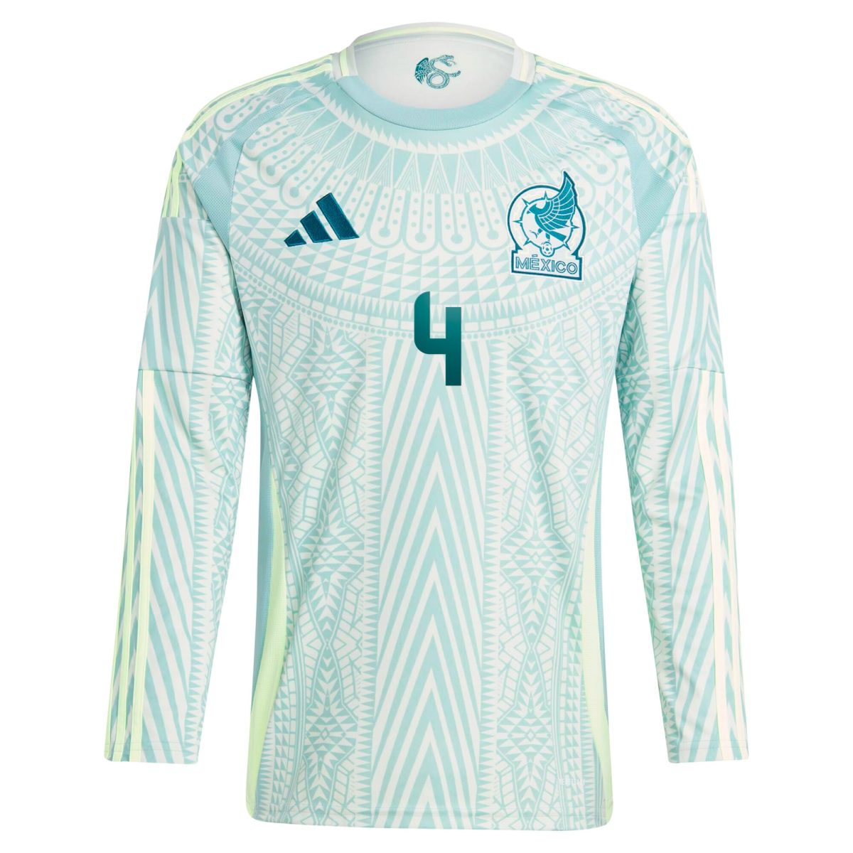edson alvarez mexico national team adidas 2024 away replica player long sleeve jersey – green Collection | Australia Football Jerseys And World Cup Kits