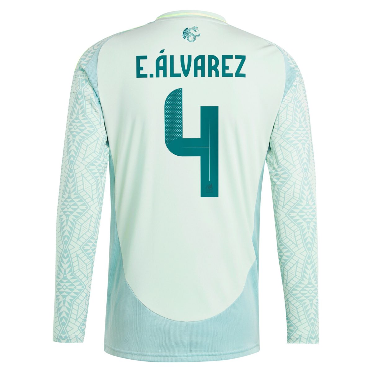 edson alvarez mexico national team adidas 2024 away replica player long sleeve jersey – green Collection | Australia Football Jerseys And World Cup Kits