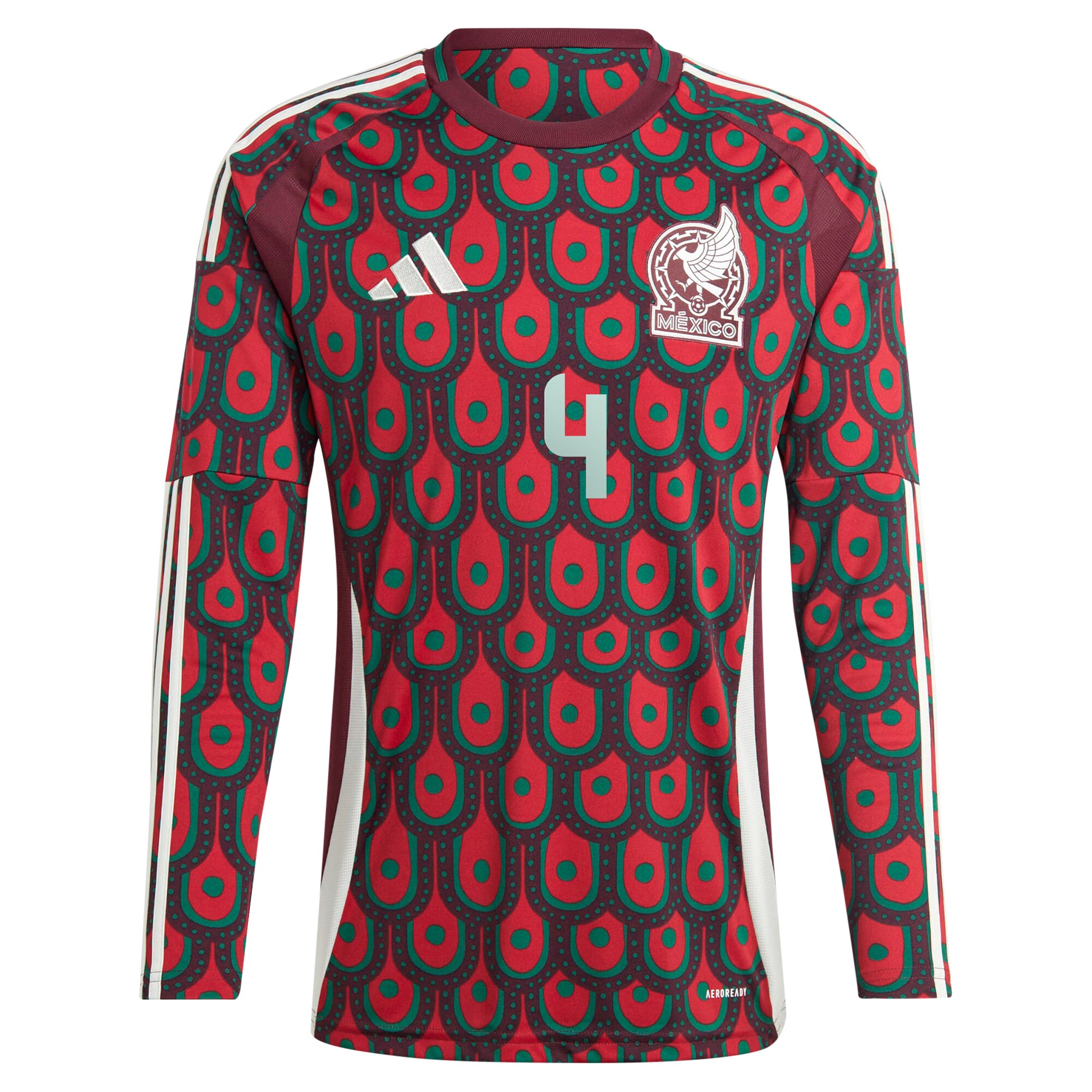 edson alvarez mexico national team adidas 2024 home replica player long sleeve jersey – burgundy Collection | Australia Football Jerseys And World Cup Kits