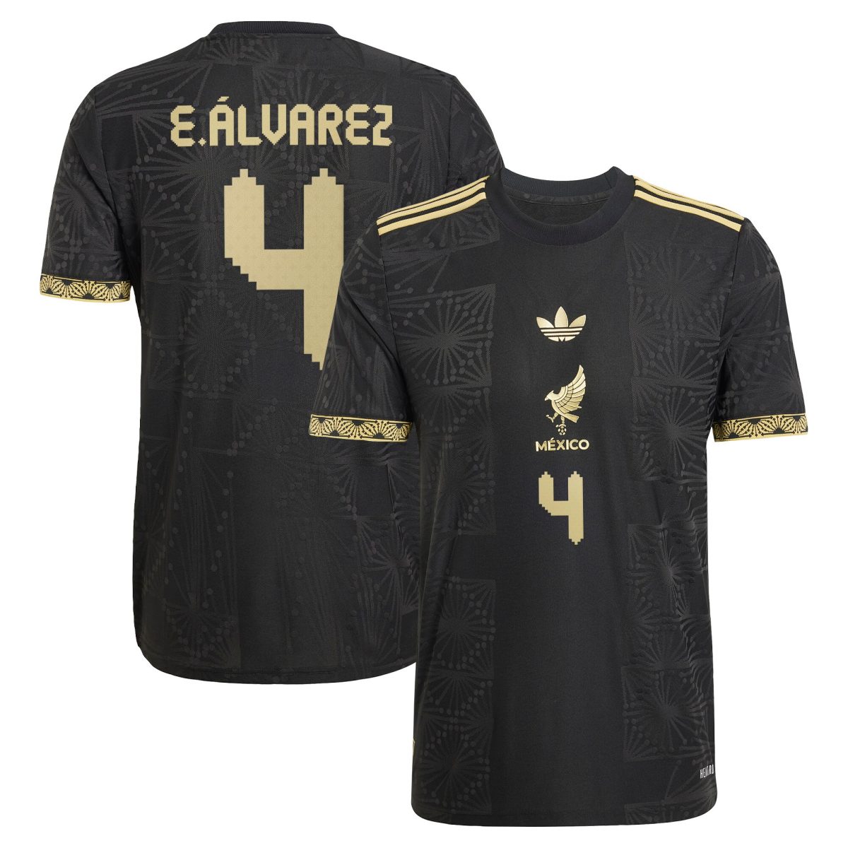 edson alvarez mexico national team adidas 2025 third authentic player jersey – black Collection | Australia Football Jerseys And World Cup Kits