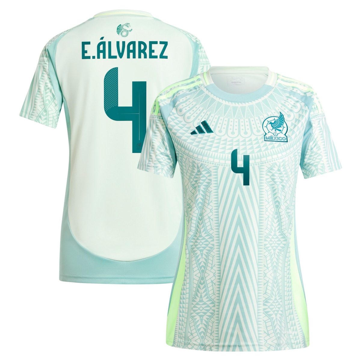 edson alvarez mexico national team adidas womens 2024 away replica player jersey – green Collection | Australia Football Jerseys And World Cup Kits