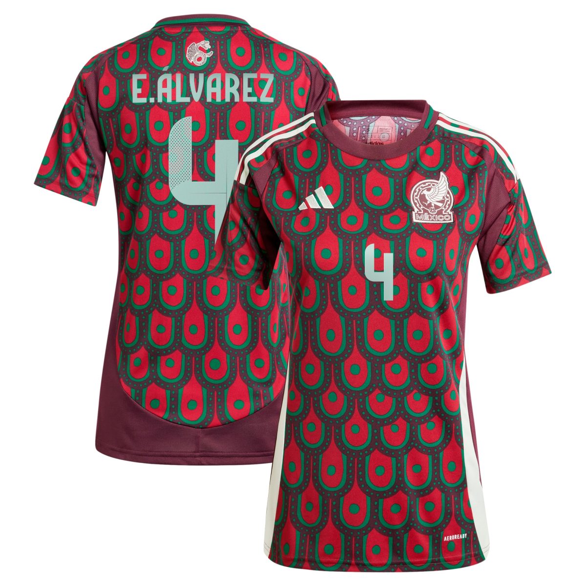 edson alvarez mexico national team adidas womens 2024 home replica player jersey – burgundy Collection | Australia Football Jerseys And World Cup Kits